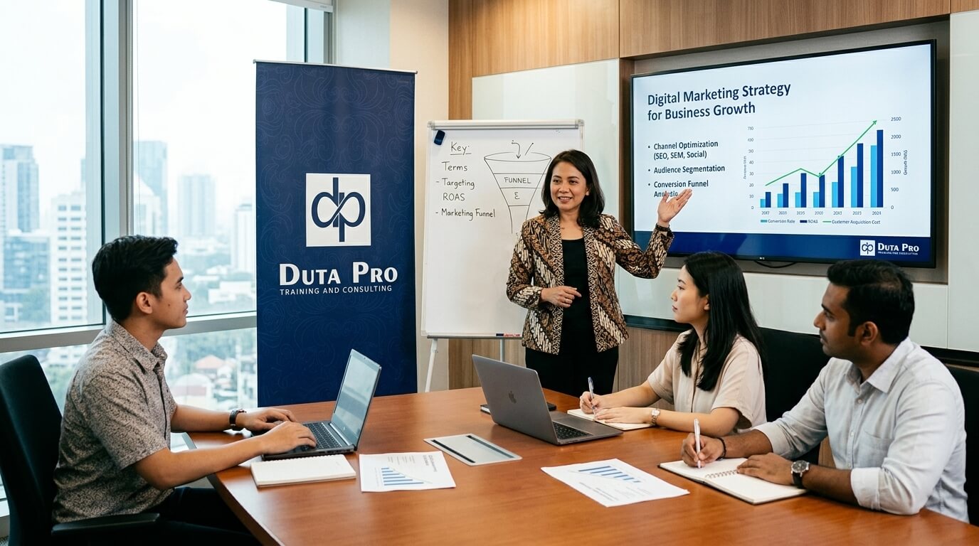 Pelatihan Digital Marketing Strategy for Business Growth